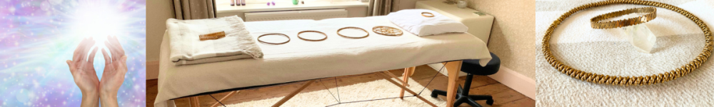 healing couch ready for a session