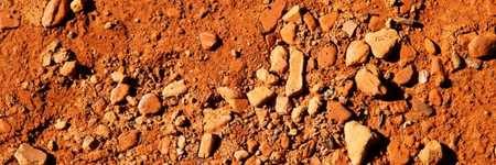 The Earth Element A photo of brown, rocky soil, depicting the earth element of the Earth Healing Ray (Gaia Ray).