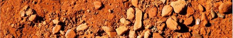 Brown, rocky soil depicting the earth element of the Gaia Ray of Healing